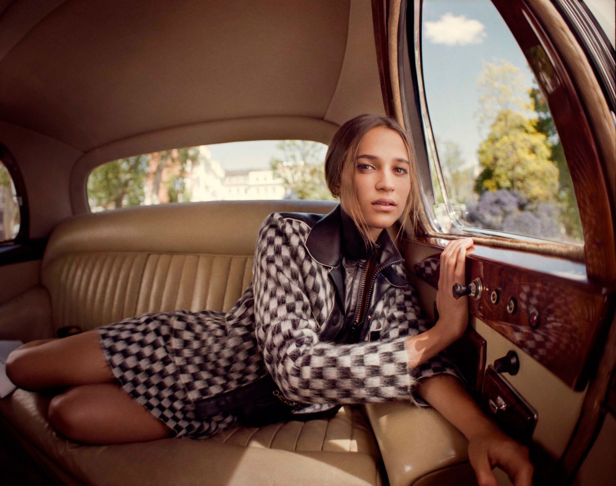 Alicia Vikander For Pporter Magazine By Tom Craig August