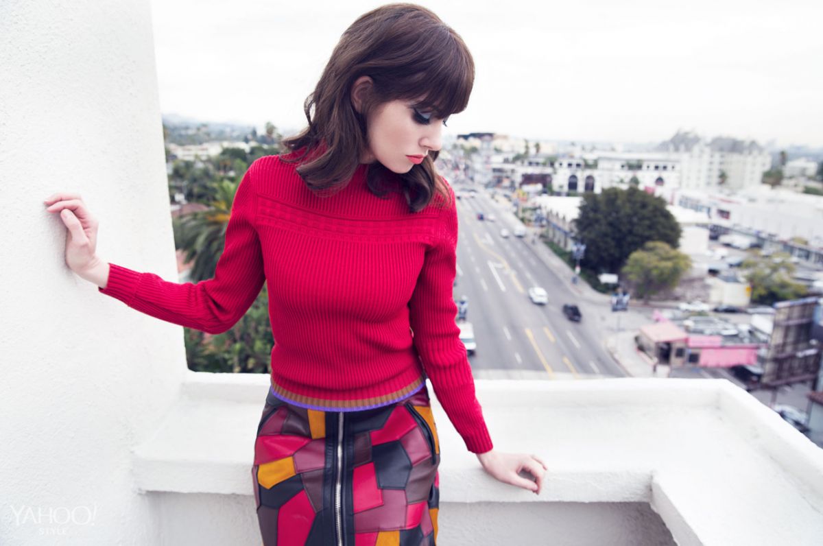 Alison Brie By Rene Radka For Yahoo Style