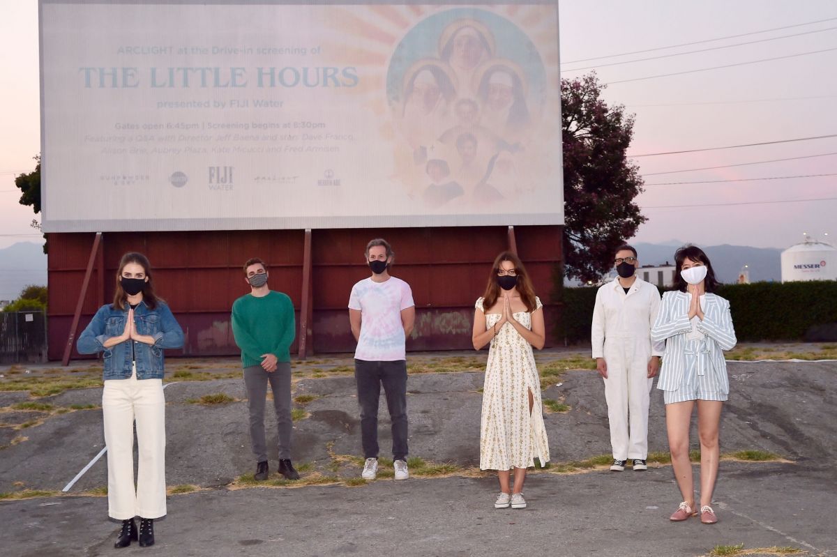 Alison Brie Little Hours Screening Arclights Drive In Los Angeles