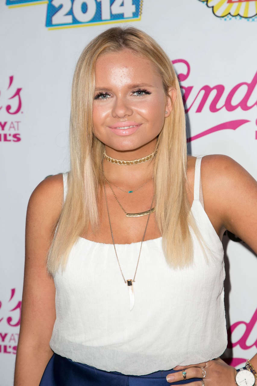 Alli Simpson Candies Official Teen Choice 2014 Pre Party Los Angeles