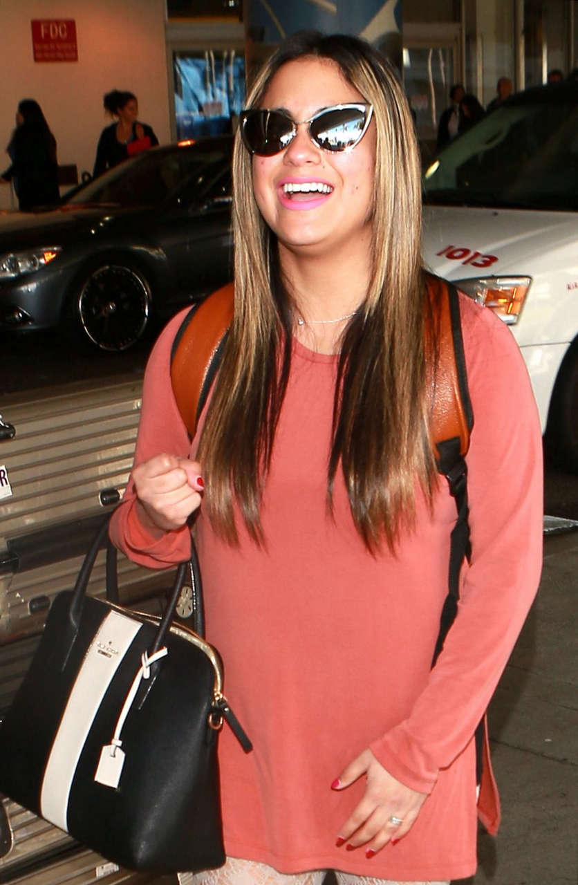 Ally Brooke Arrives Los Angeles International Airport