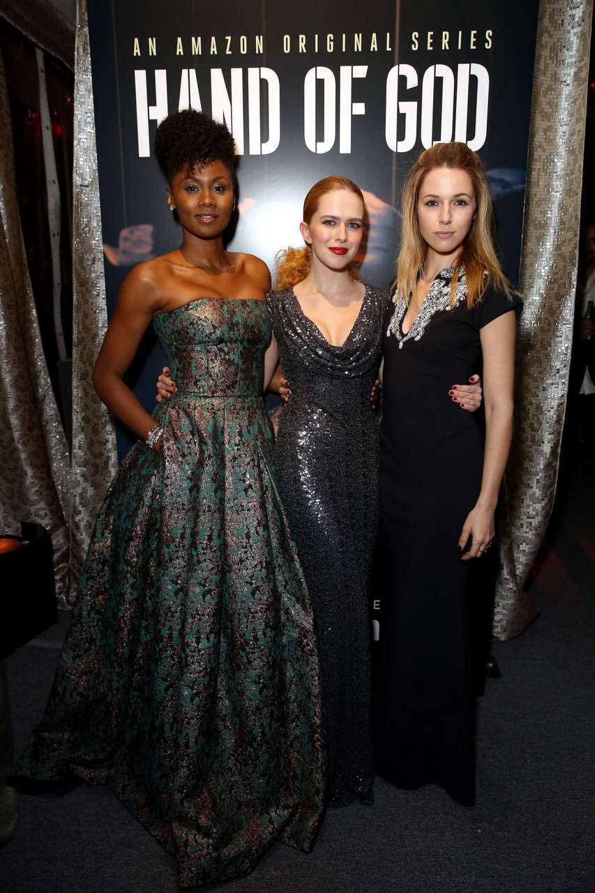 Alona Tal Amazon Studios Golden Globe 2016 Awards Afterparty Beverly Hills