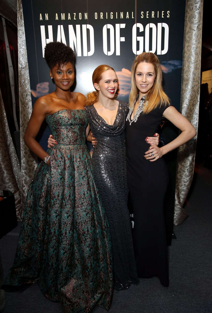 Alona Tal Amazon Studios Golden Globe 2016 Awards Afterparty Beverly Hills