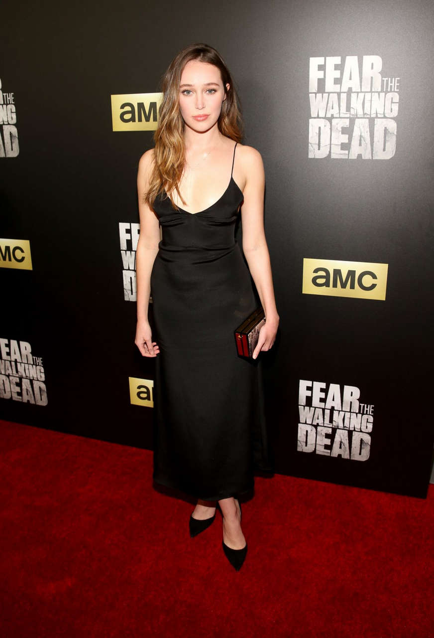 Alycia Debnam Carey Fear Walking Dead Season 2 Premiere Los Angeles