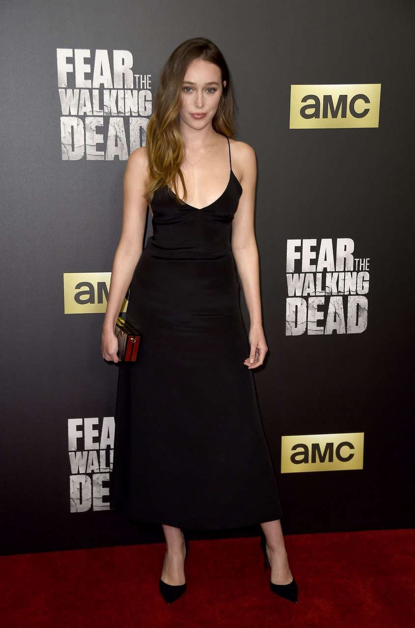 Alycia Debnam Carey Fear Walking Dead Season 2 Premiere Los Angeles