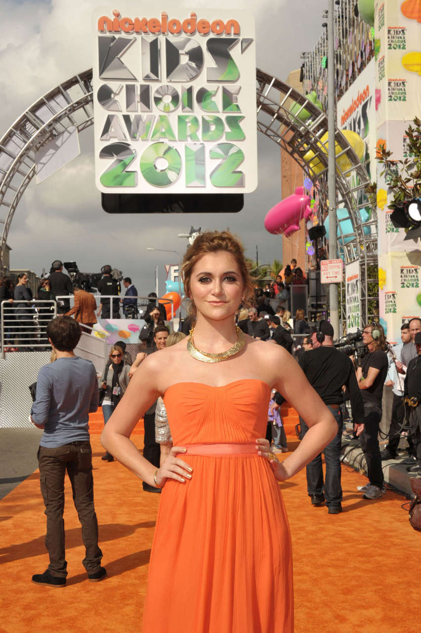 Alyson Stoner 25th Annual Nickelodeon Kids Choice Awards Los Angeles