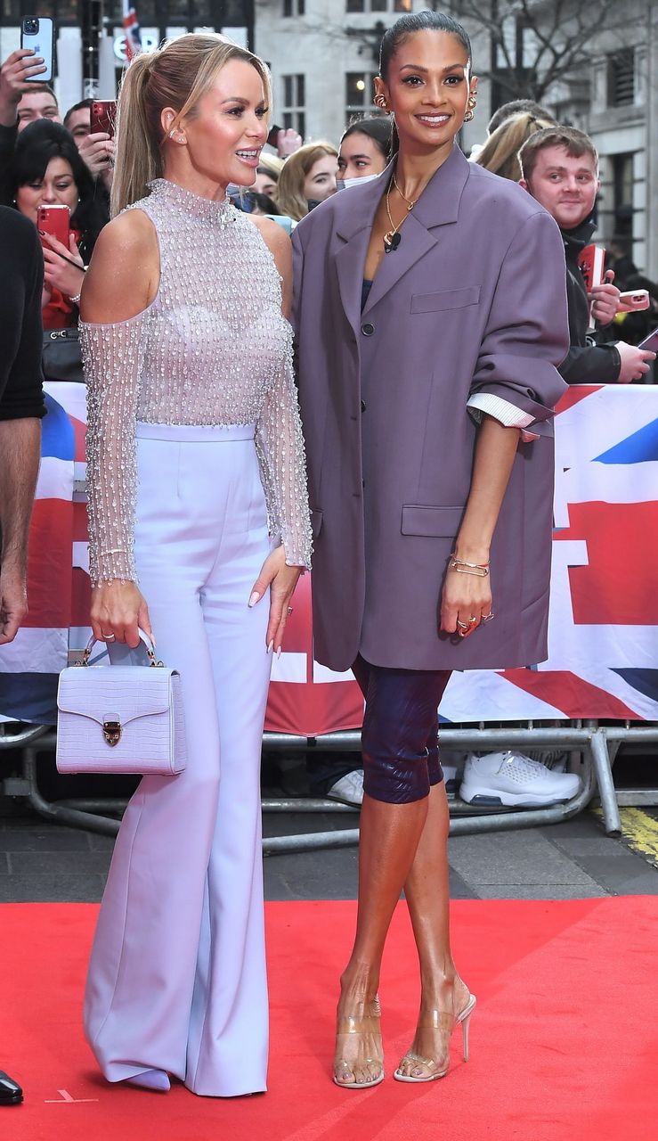 Amanda Holden And Alesha Dixon Britain S Got Talent London Palladium