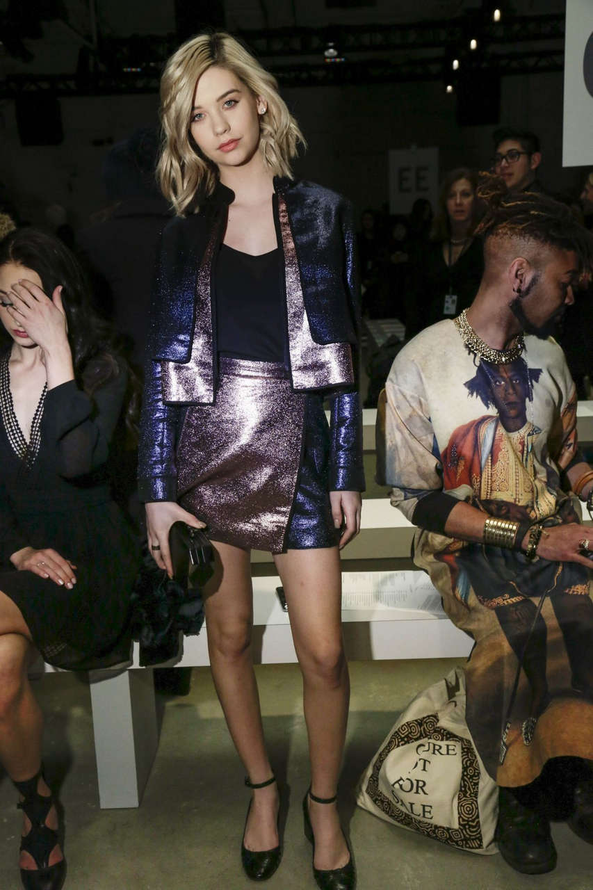 Amanda Steele Rebecca Minkoff Front Row Fashion Show New York