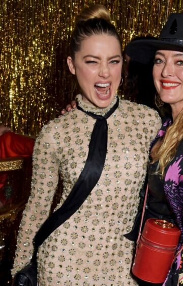 Amber Heard Annie S Archives Launch London