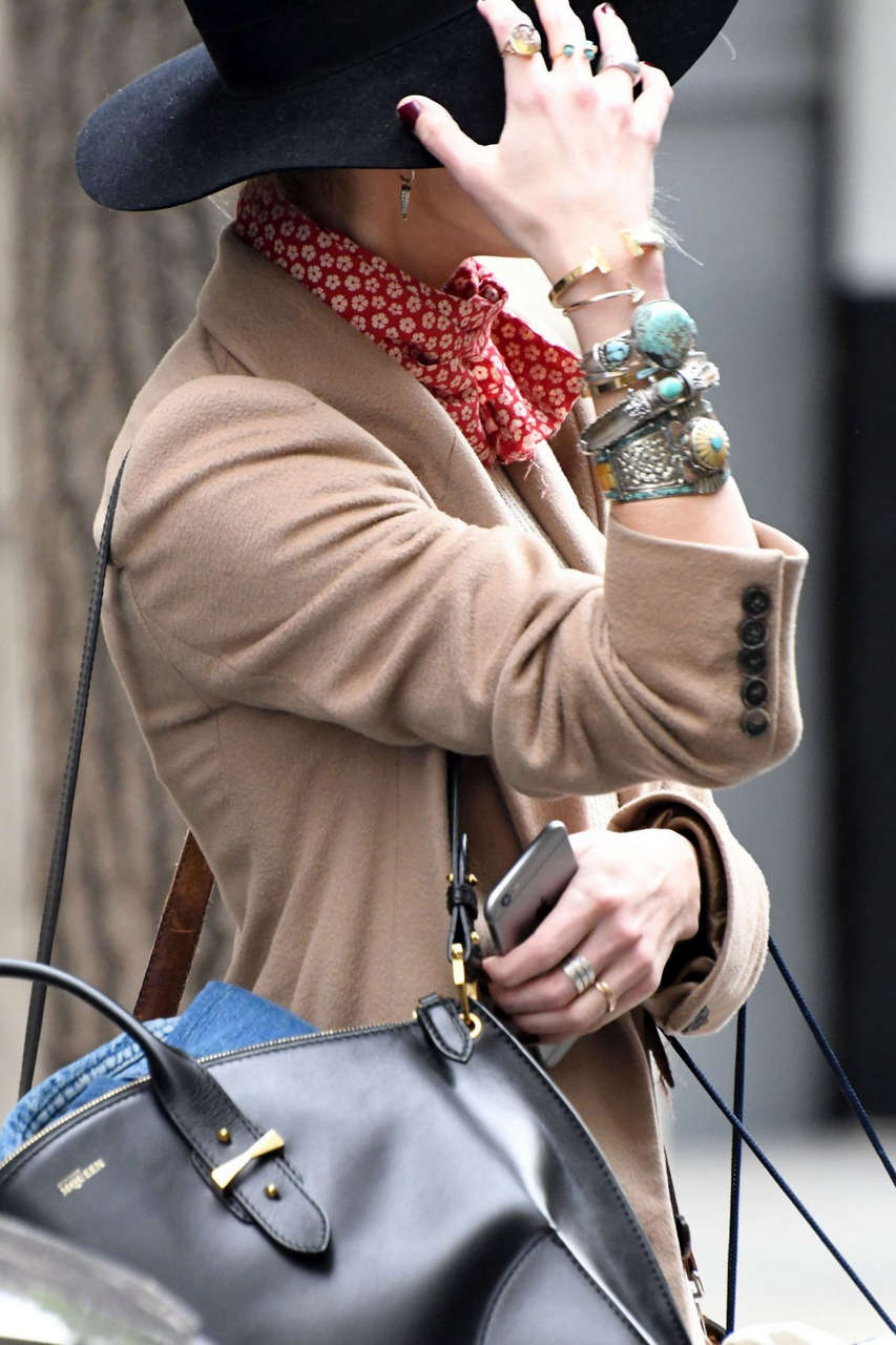 Amber Heard Arrives Her Hotel New York