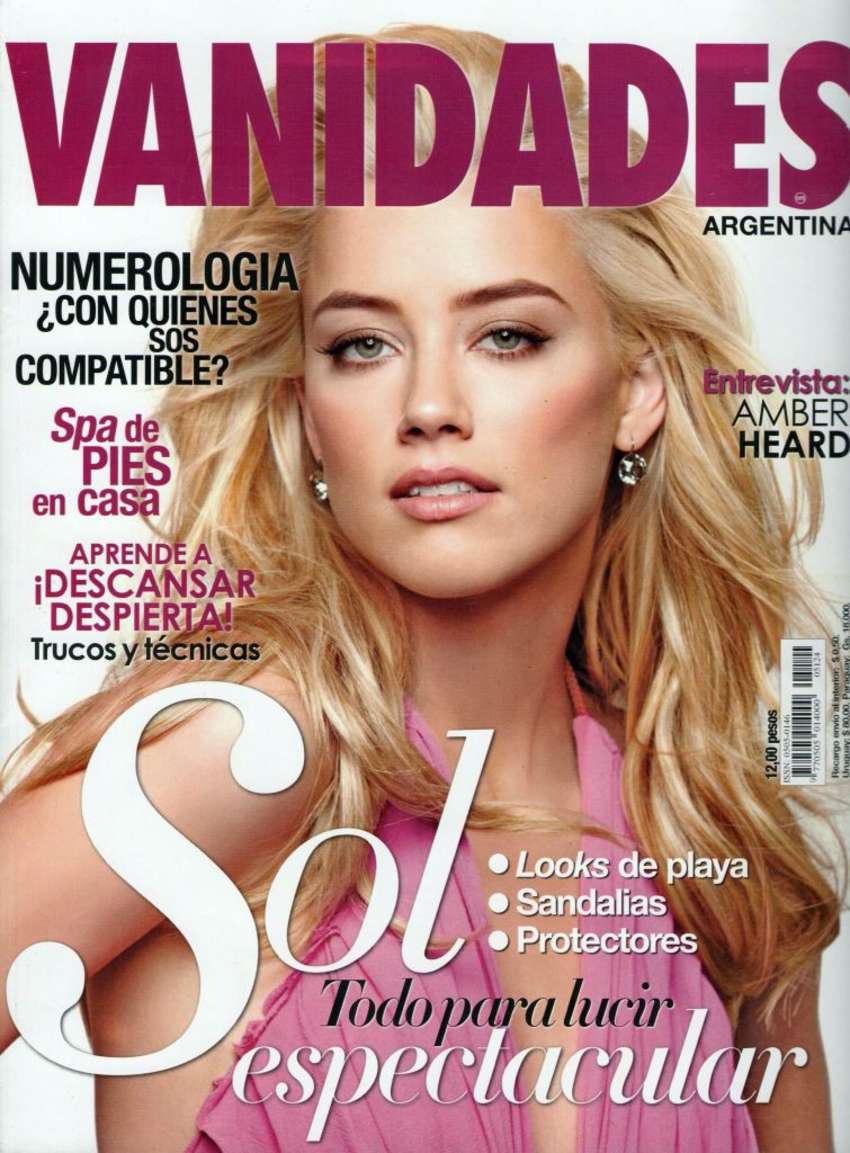 Amber Heard Covers Vanidades Magazine