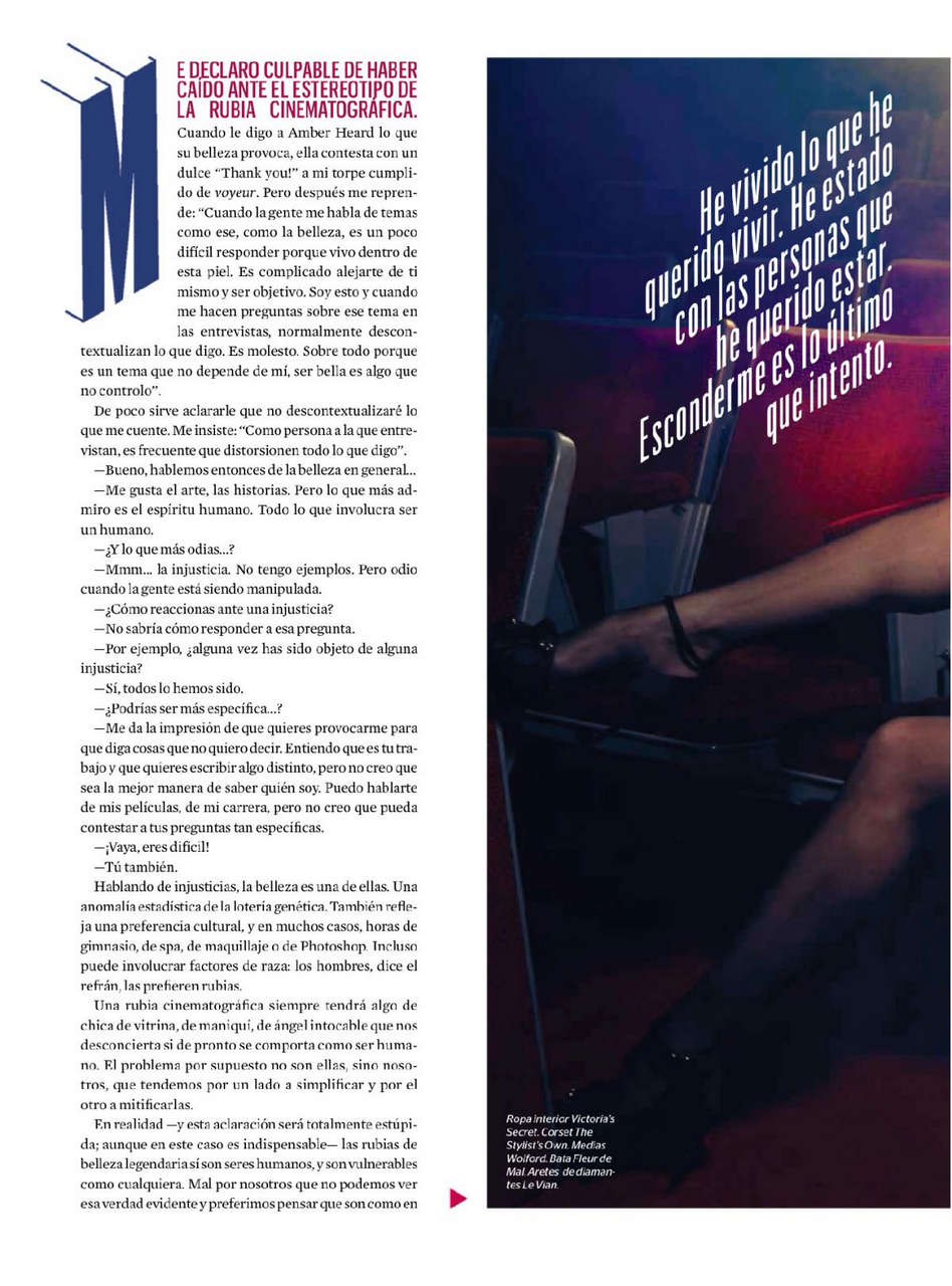 Amber Heard Esquire Latino Magazine 2014 Issue