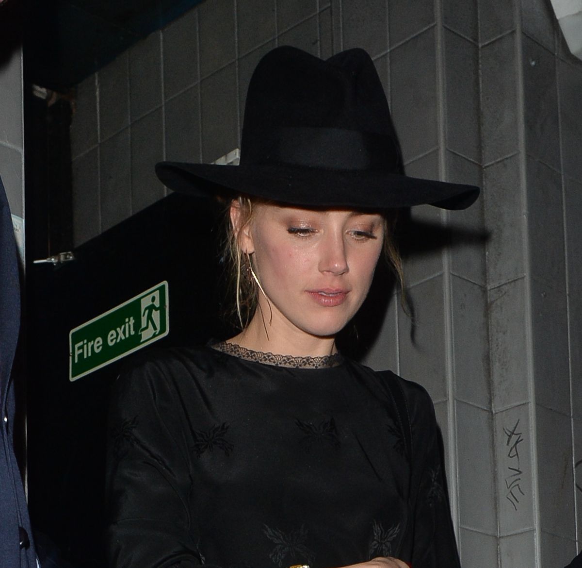Amber Heard Leaves Box Nightclub London