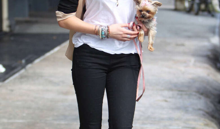 Amber Heard Out About New York (9 photos)