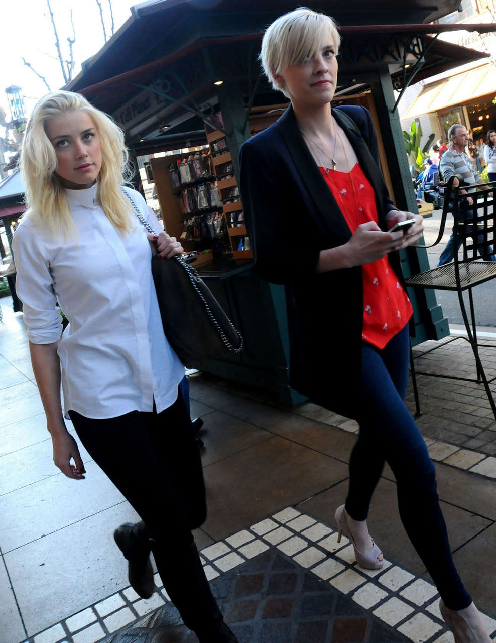 Amber Heard Shopping Grove Los Angeles