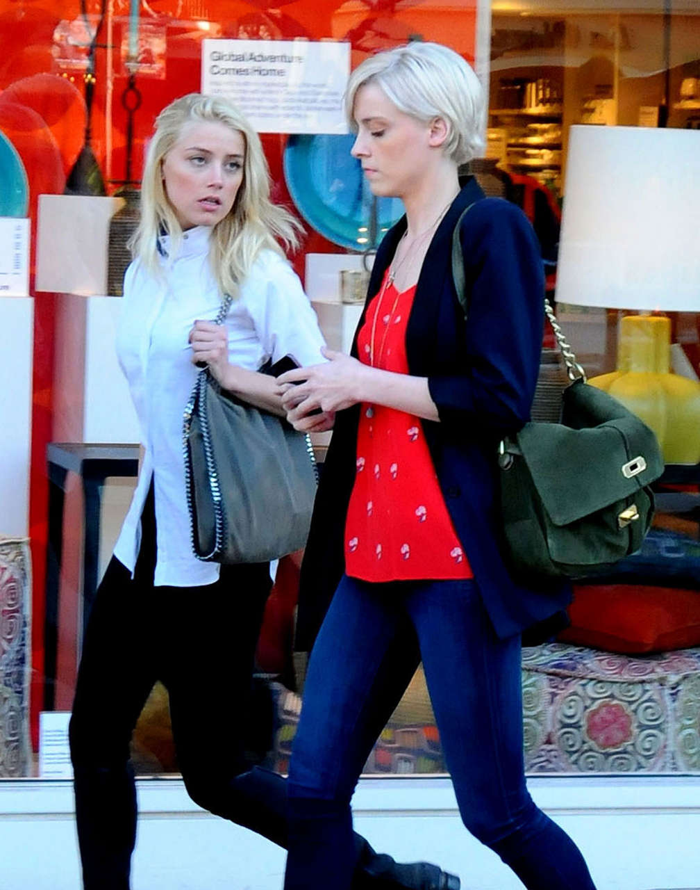 Amber Heard Shopping Grove Los Angeles