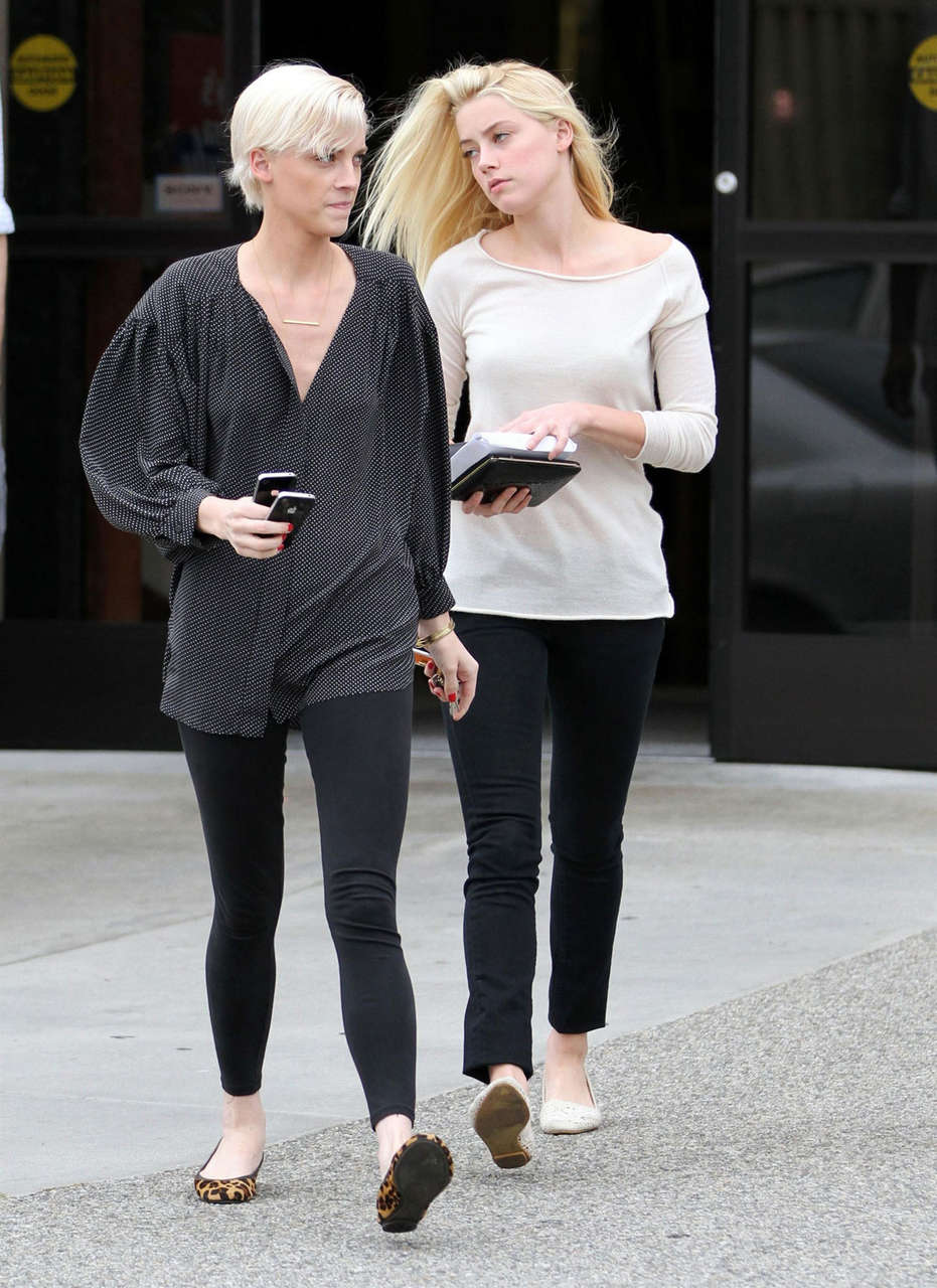 Amber Heard With Sister Out About Los Angeles