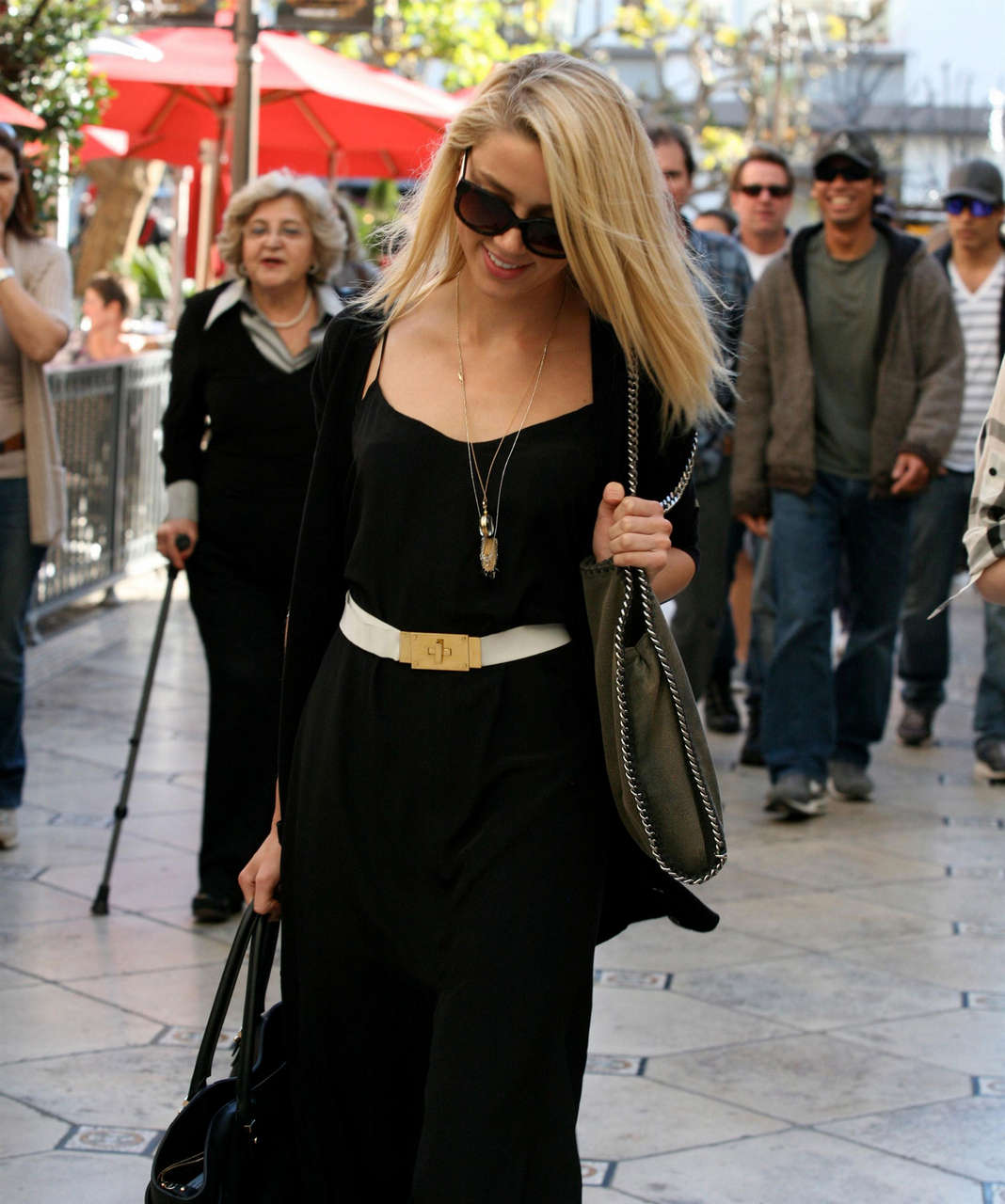 Amber Heard Withr Sister Shopping Grove West Hollywood