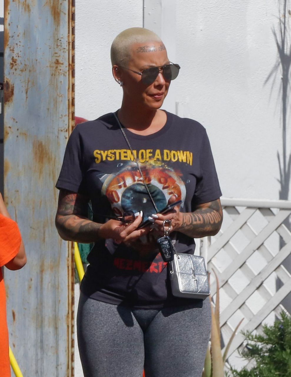 Amber Rose And Alexander Ae Edwards Out For Lunch Los Angeles