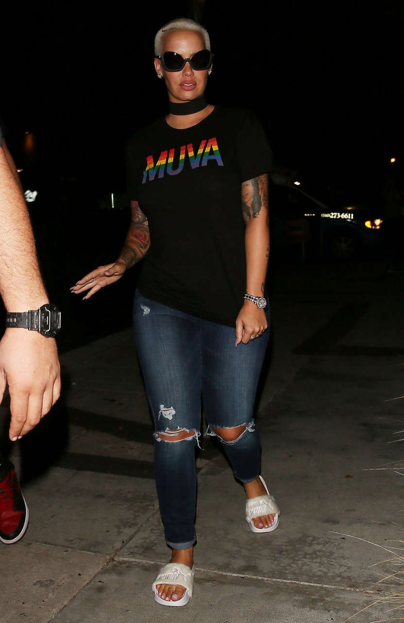 Amber Rose Night Out West Hollywood