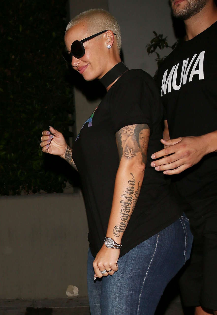 Amber Rose Night Out West Hollywood