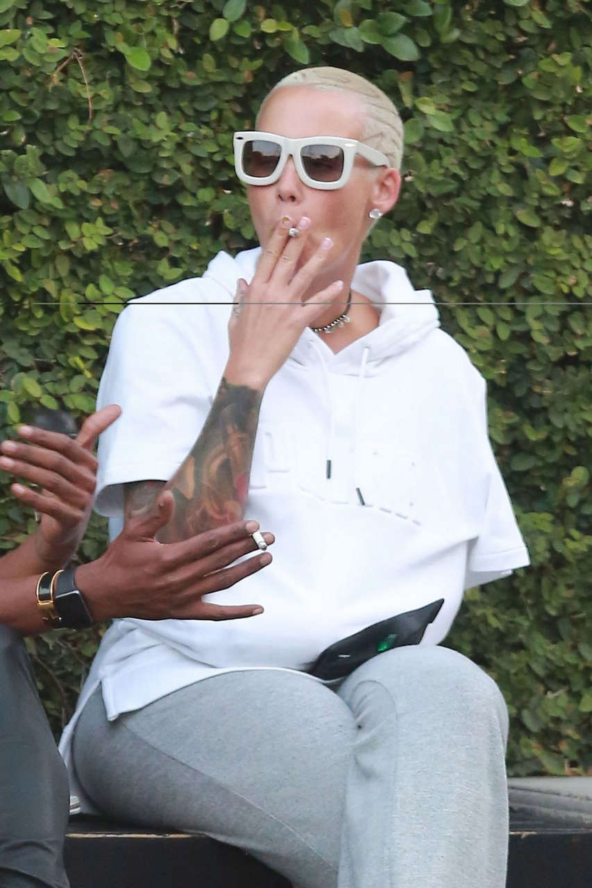 Amber Rose Out Studio City