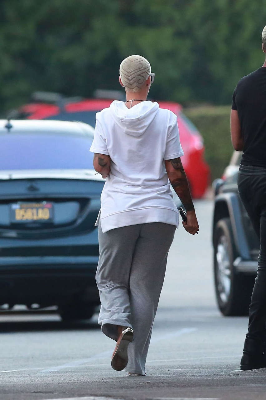Amber Rose Out Studio City