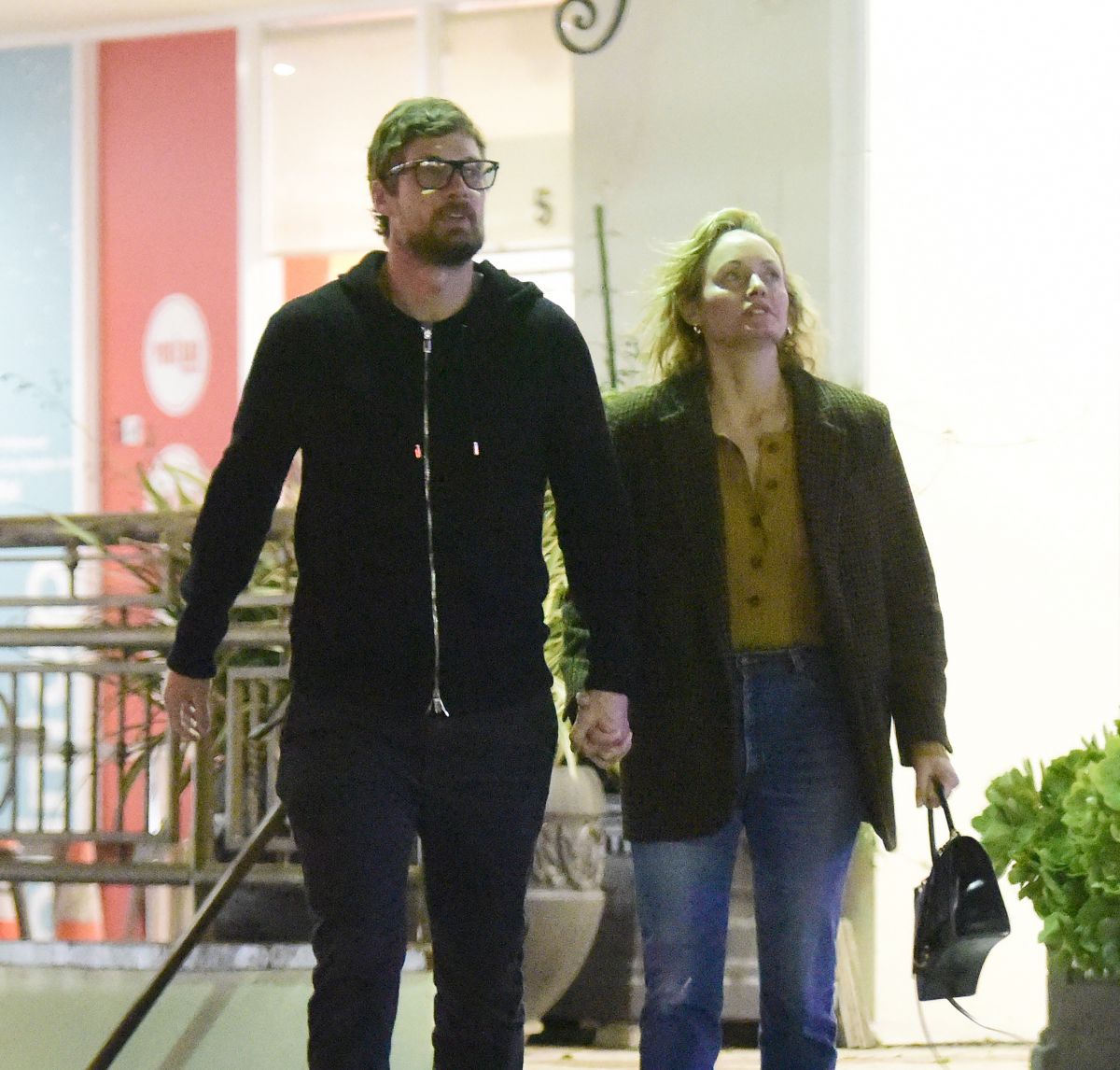 Amber Valletta And Teddy Charles Out Los Angeles