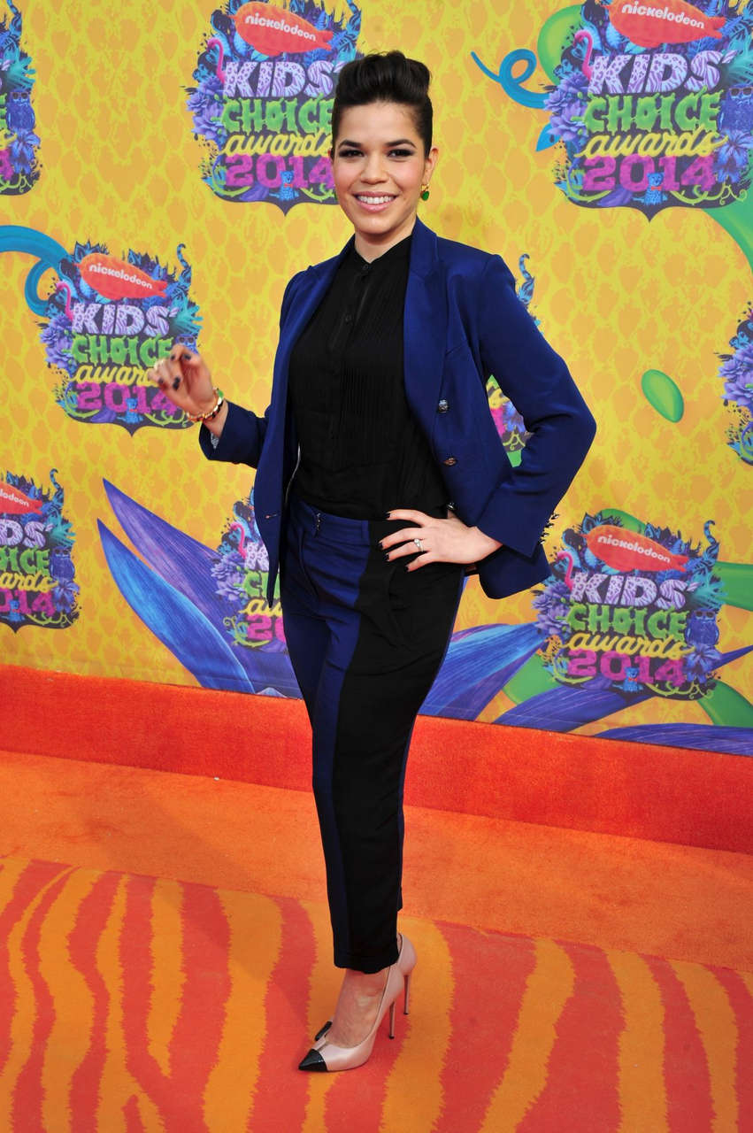 America Ferrera 2014 Nickelodeons Kids Choice Awards Los Angeles