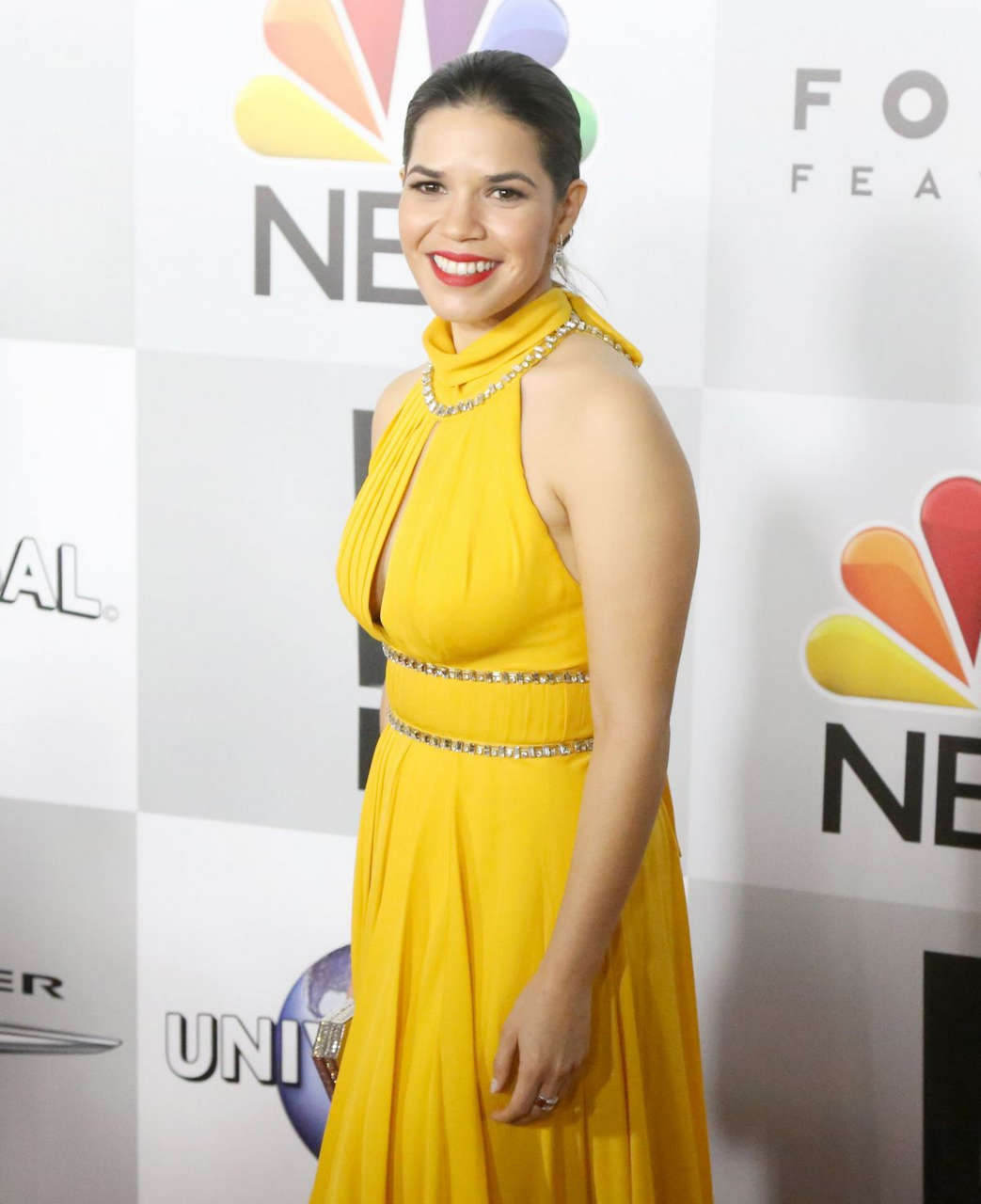 America Ferrera Nbc Universal Golden Globes After Party Beverly Hills