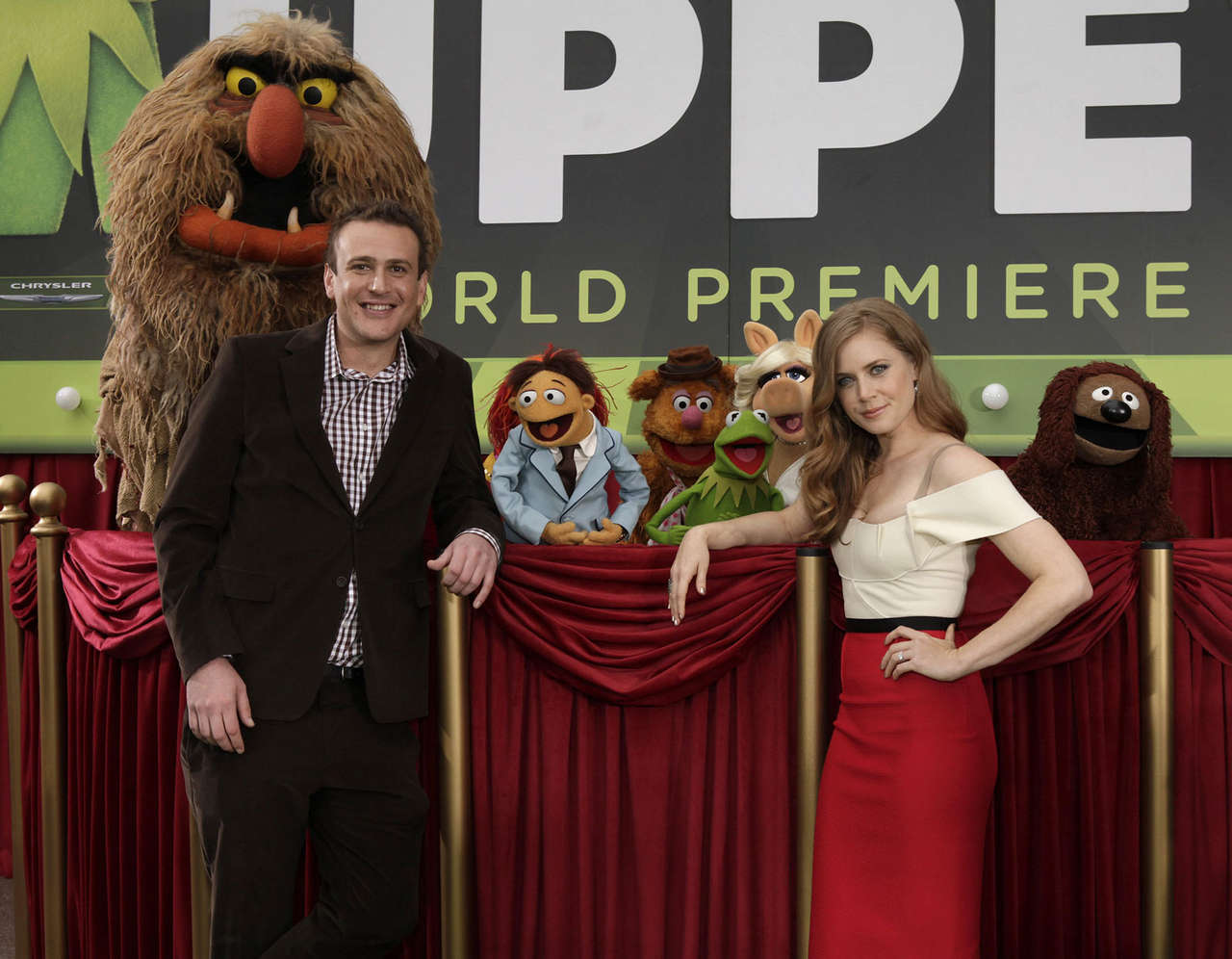 Amy Adams Muppets Premiere El Capitan Theater Hollywood