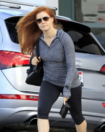Amy Adams Out About Beverly Hills