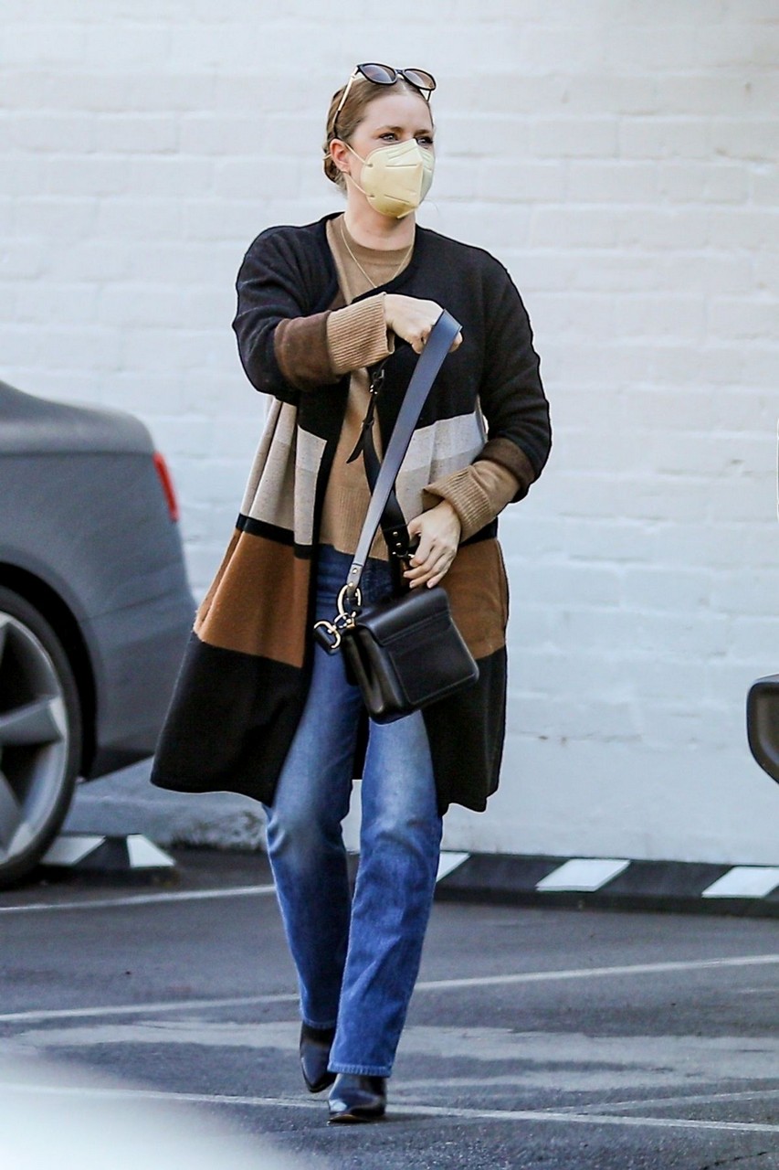 Amy Adams Out Shopping Gearys Beverly Hills