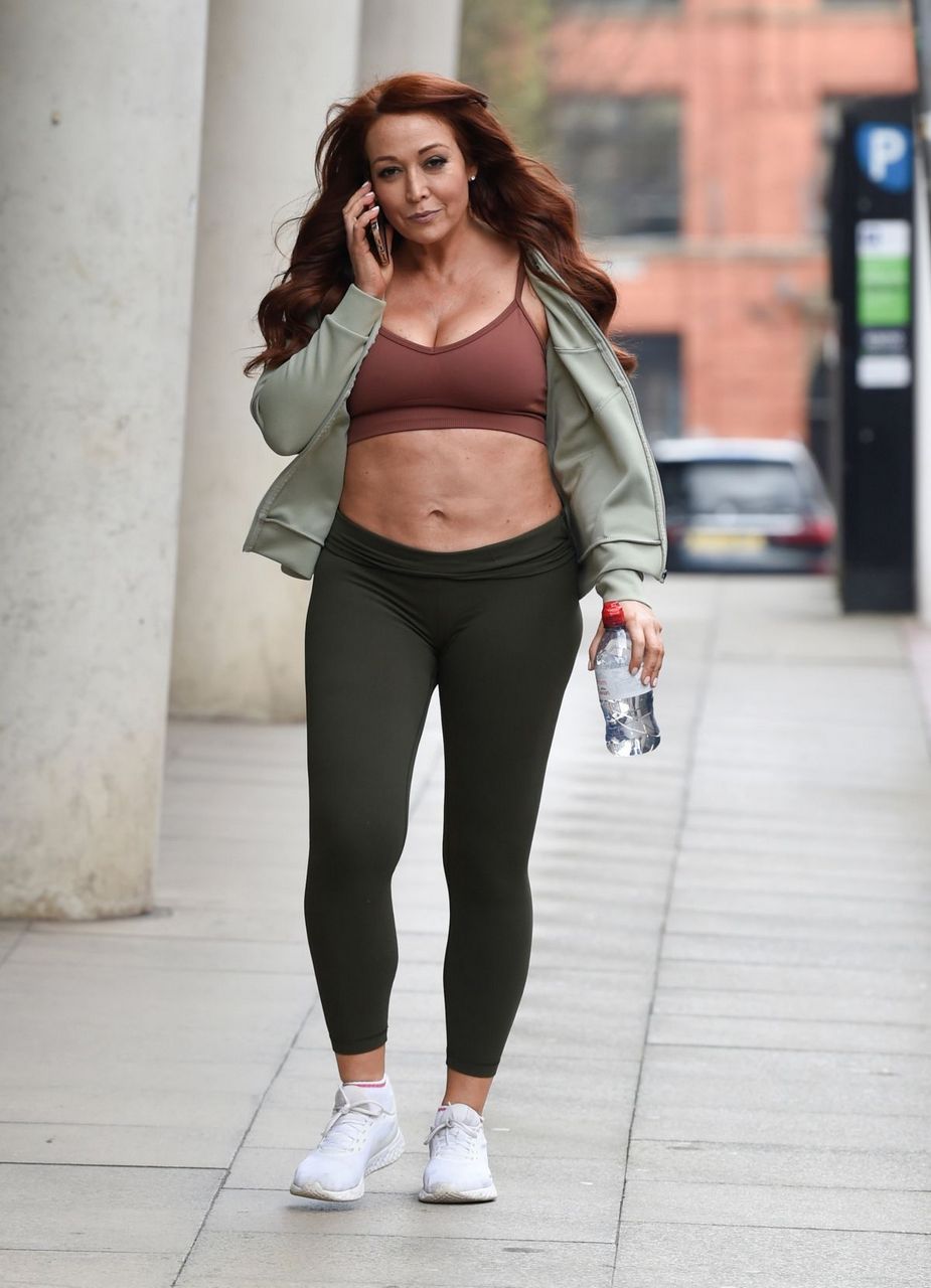 Amy Anzel Out And About Manchester