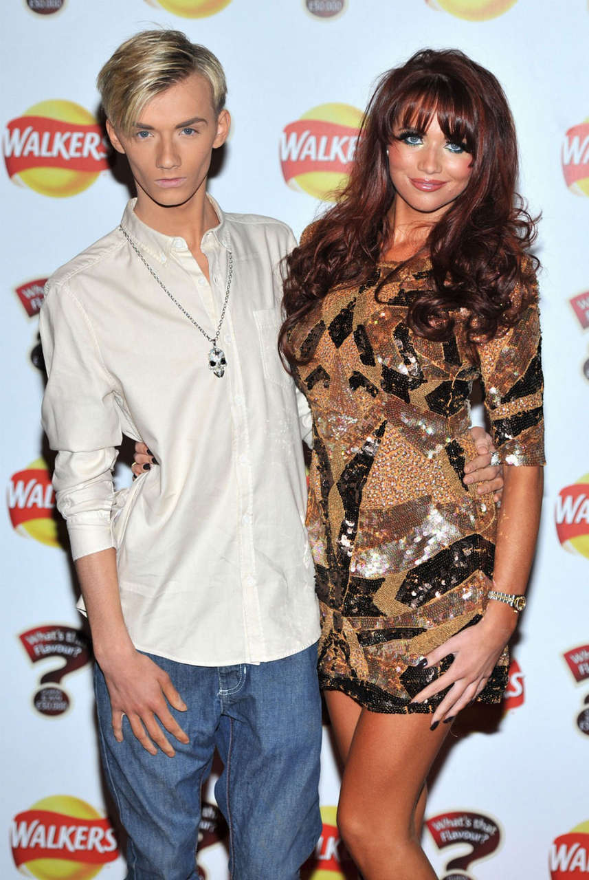Amy Childs Walkers Whats That Flavour Launch Party London