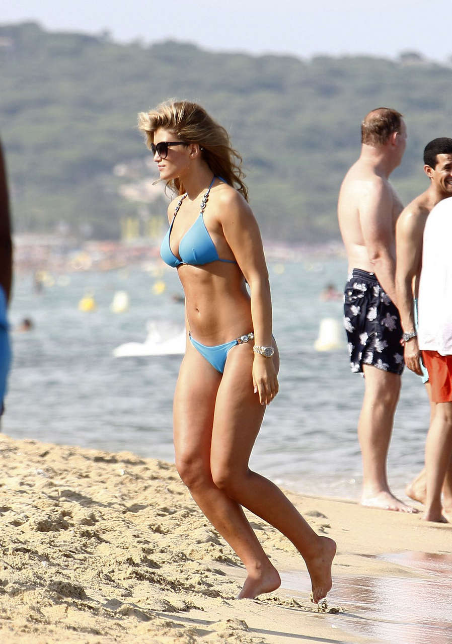 Amy Willerton Bikini Beach Saint Tropez