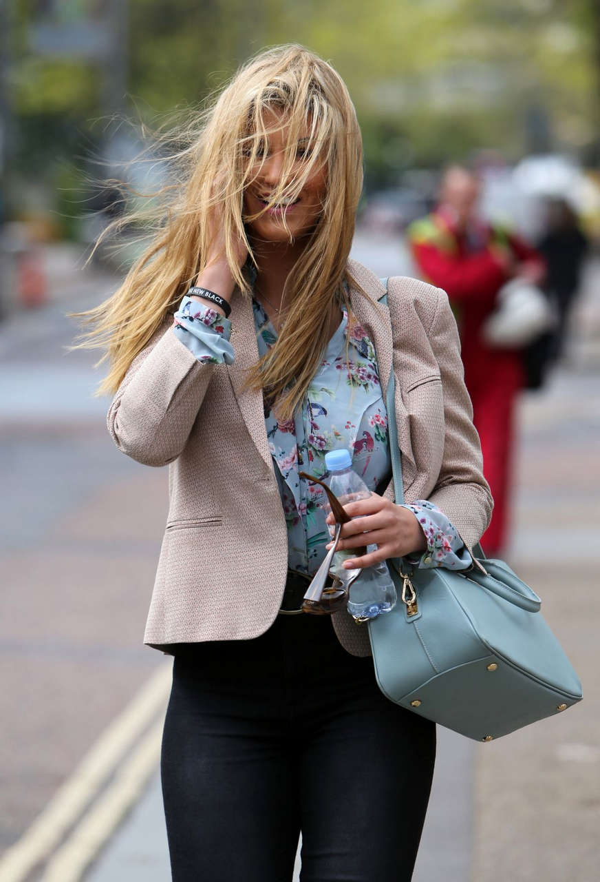 Amy Willerton Out About London