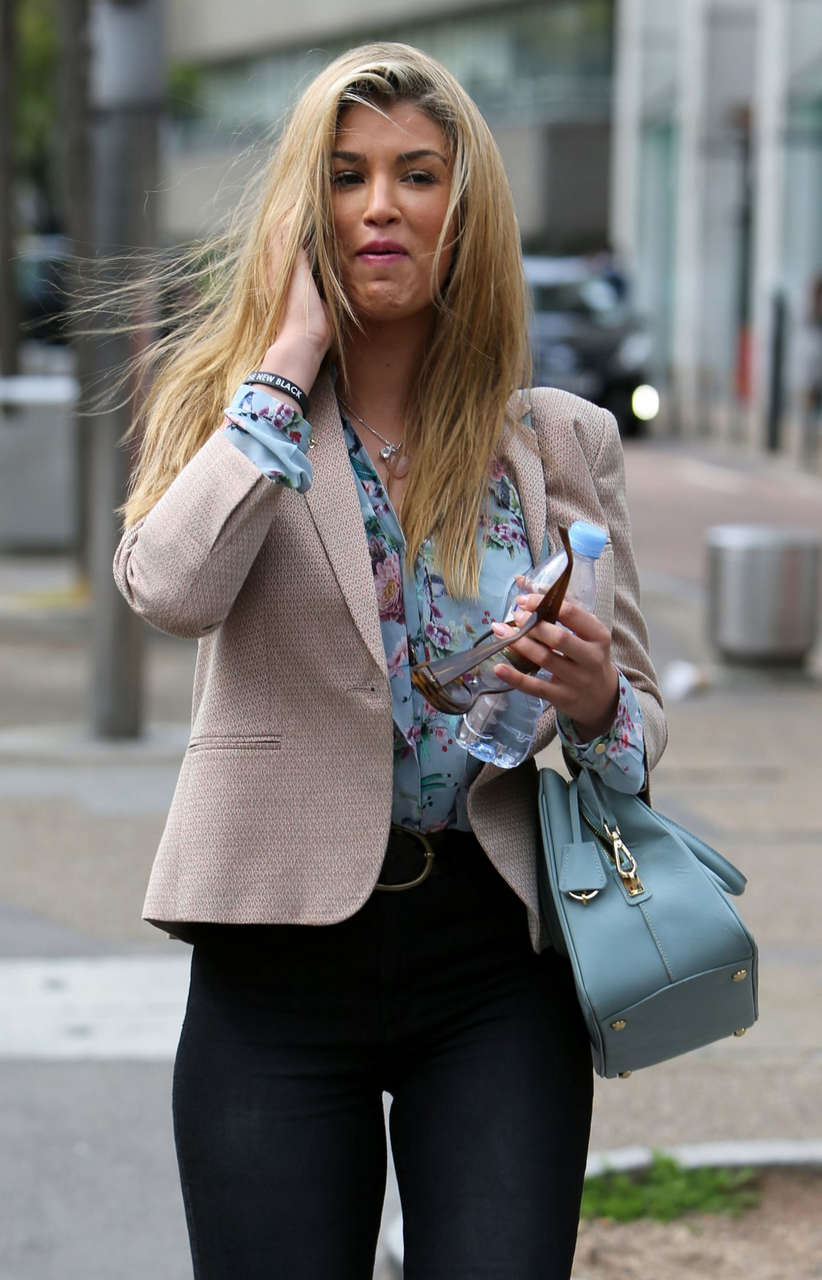 Amy Willerton Out About London