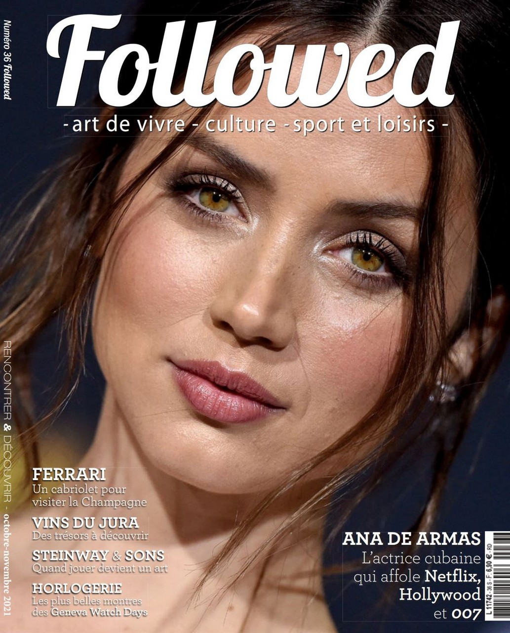 Ana De Armas Followed Magazine September