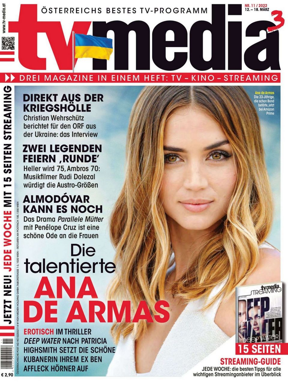 Ana De Armas Tv Media Magazine March
