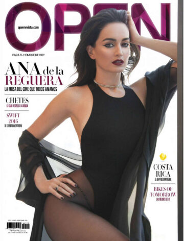 Ana De La Reguera Open Magazine Mexico April 2016 Issue