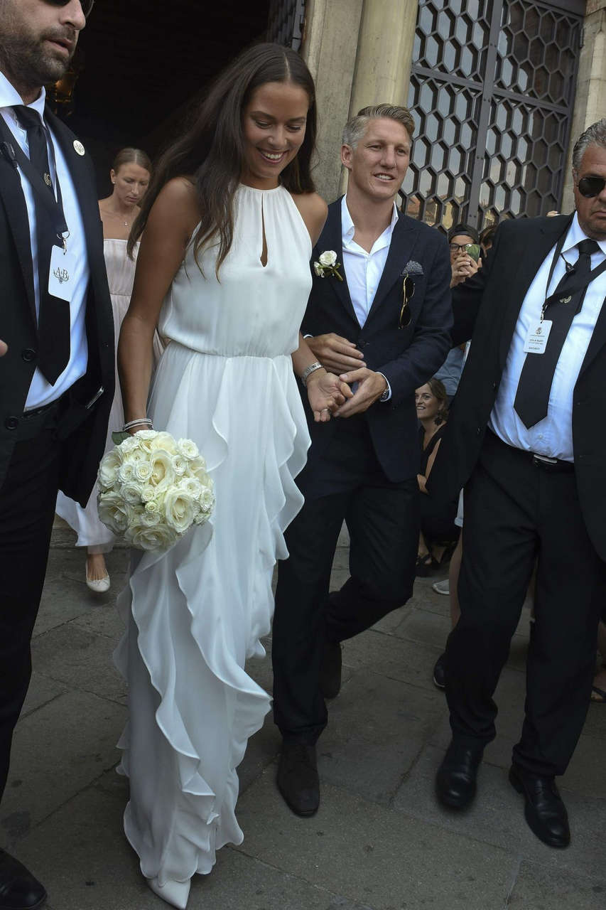 Ana Ivanovic Bastian Schweinsteiger Wedding Ceremony Venice