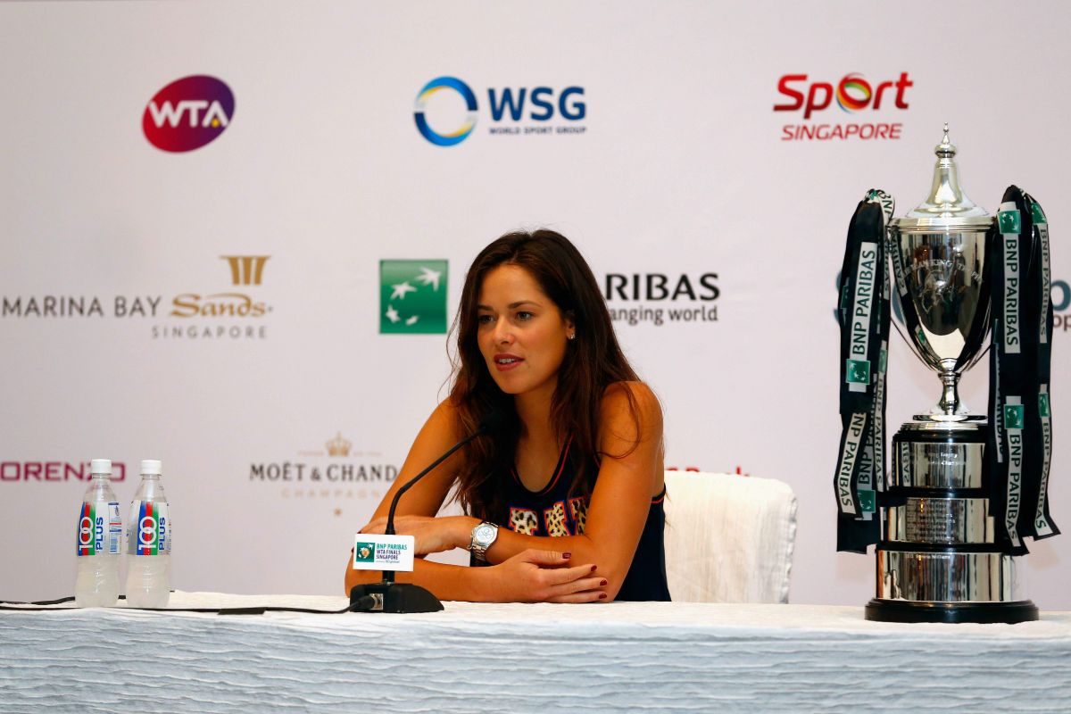 Ana Ivanovic Bnp Paribas Wta Finals Press Conference Singapore