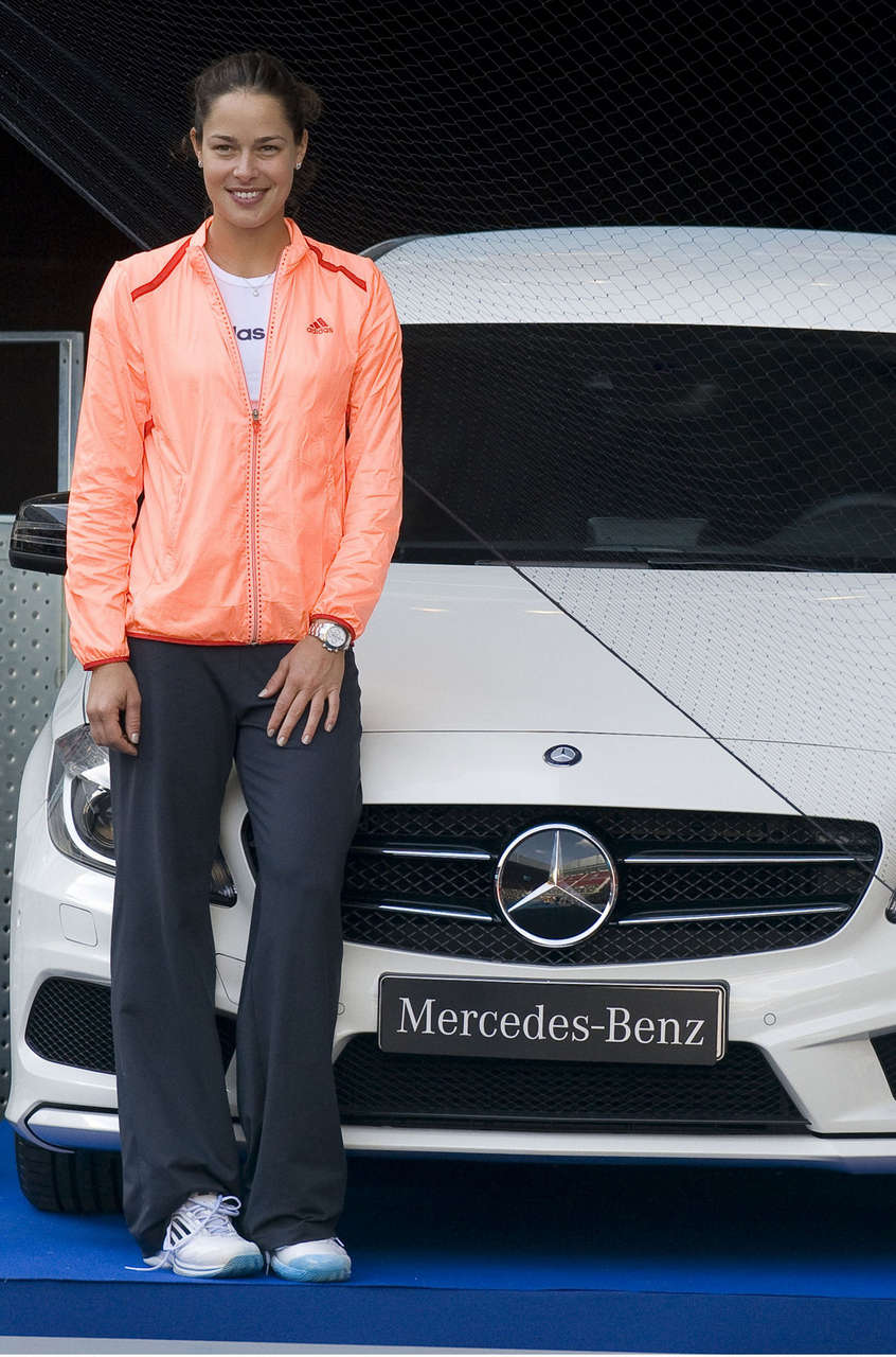 Ana Ivanovic Promotes Mercedes Madrid Open