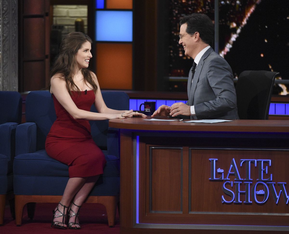 Ana Kendrick Late Show With Stephen Colbert