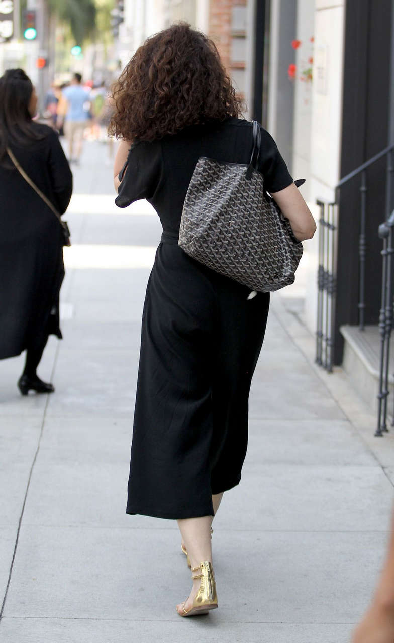 Andie Macdowell Out About Los Angeles