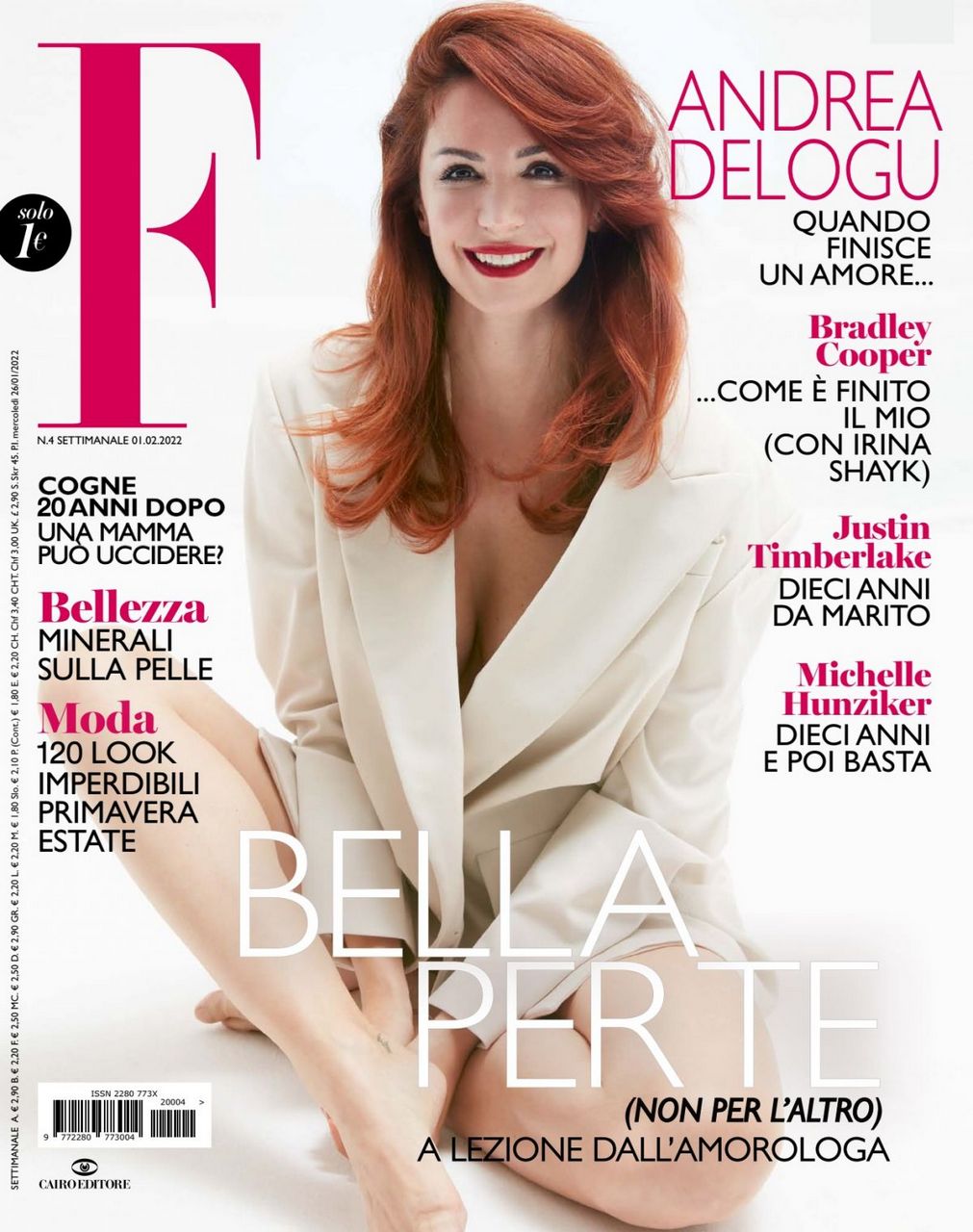 Andrea Delogu For F Magazine February