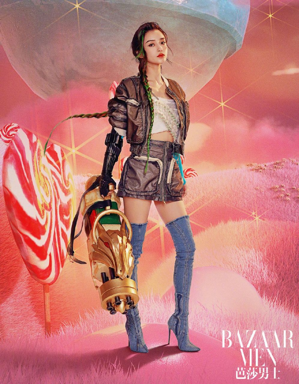 Angelbaby For Harper S Bazaar Magazine China February