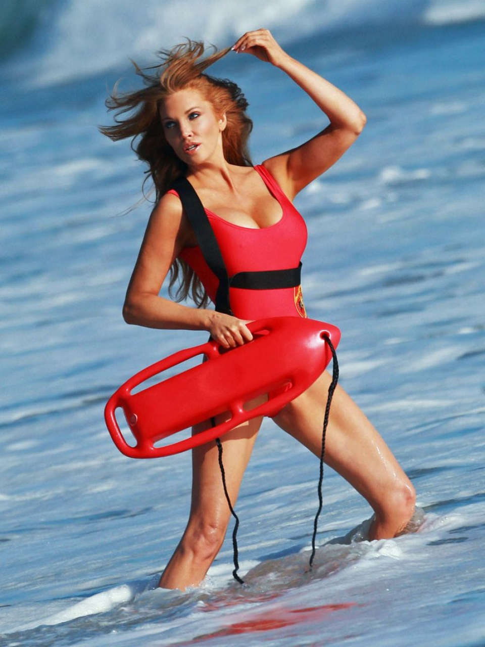 Angelica Bridges Set Of Baywatch Themed 138 Water Photoshoot Malibu