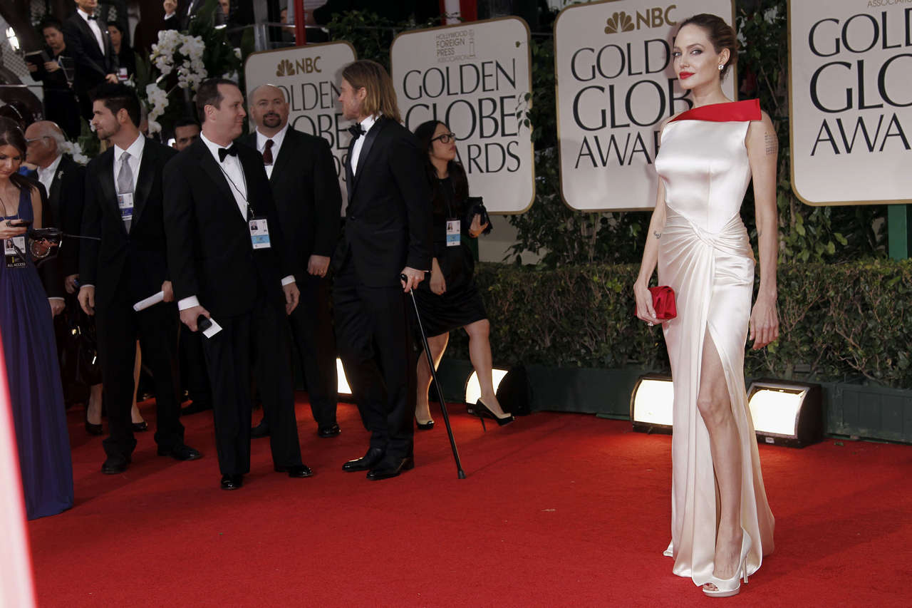 Angelina Jolie 69th Annual Golden Globe Awards Los Angeles